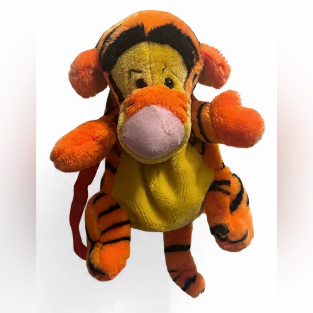 Vintage Tigger Plush Backpack Disney Winnie The Pooh 90s